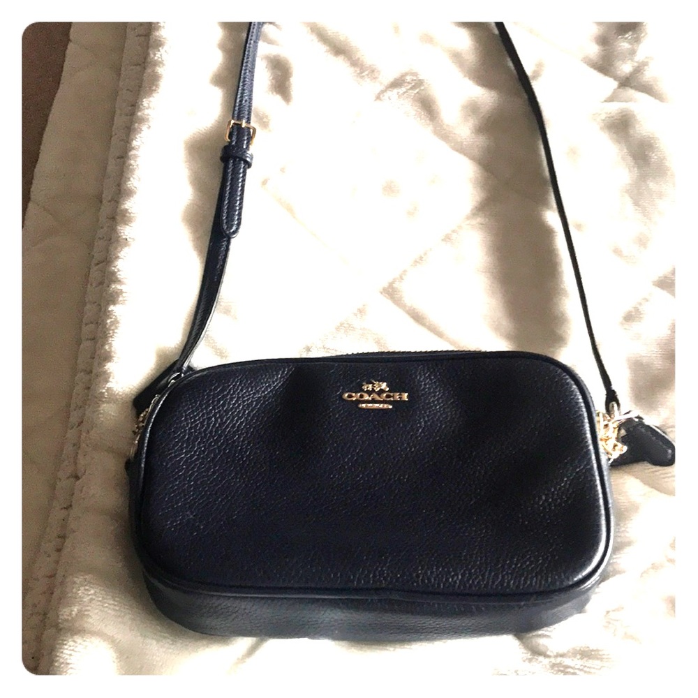Coach cross body, NAVY